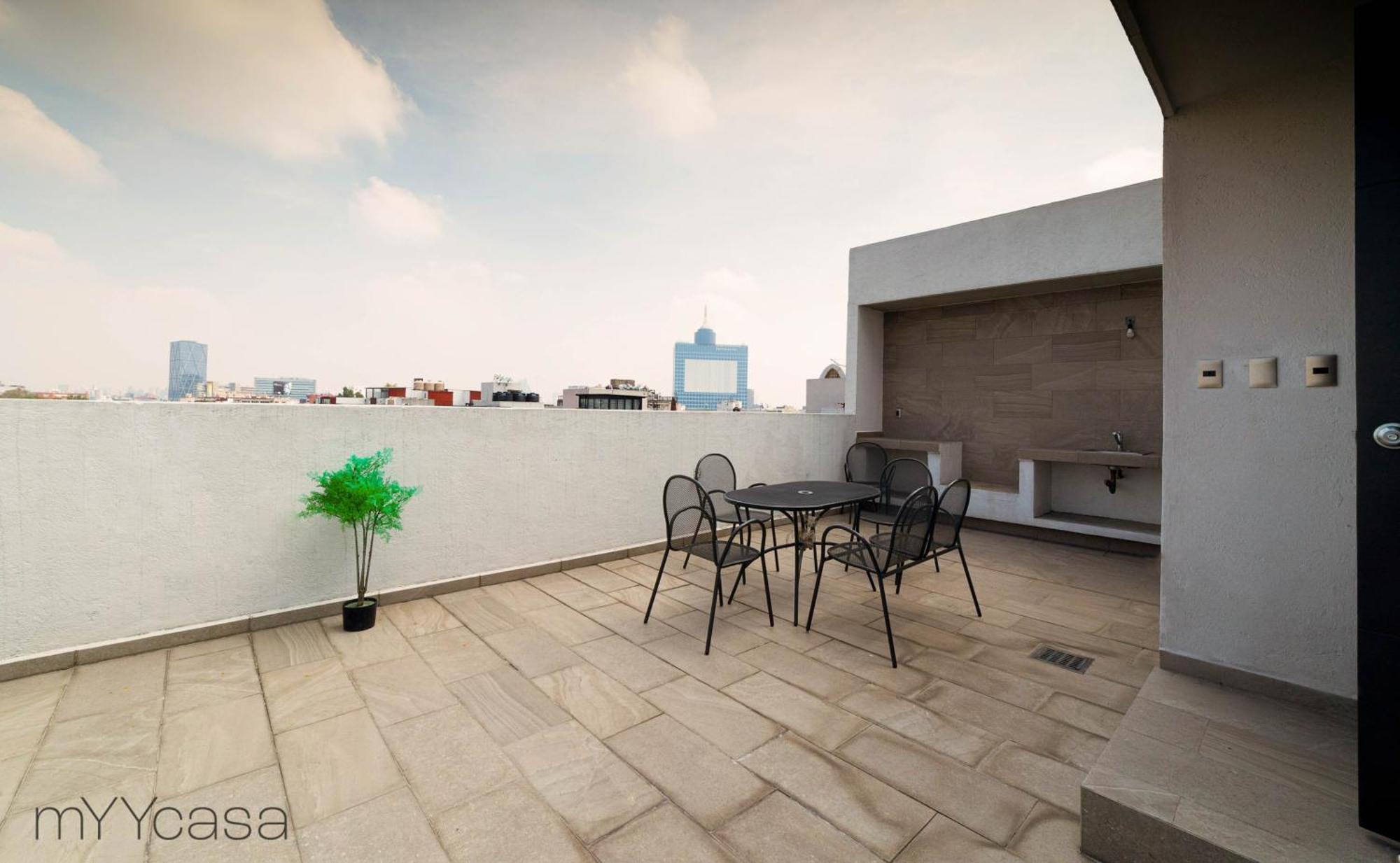 Wisconsin 68 Ph1 - Brand New Ph With Private Rooftop @ Wtc Appartement Mexico-stad Buitenkant foto