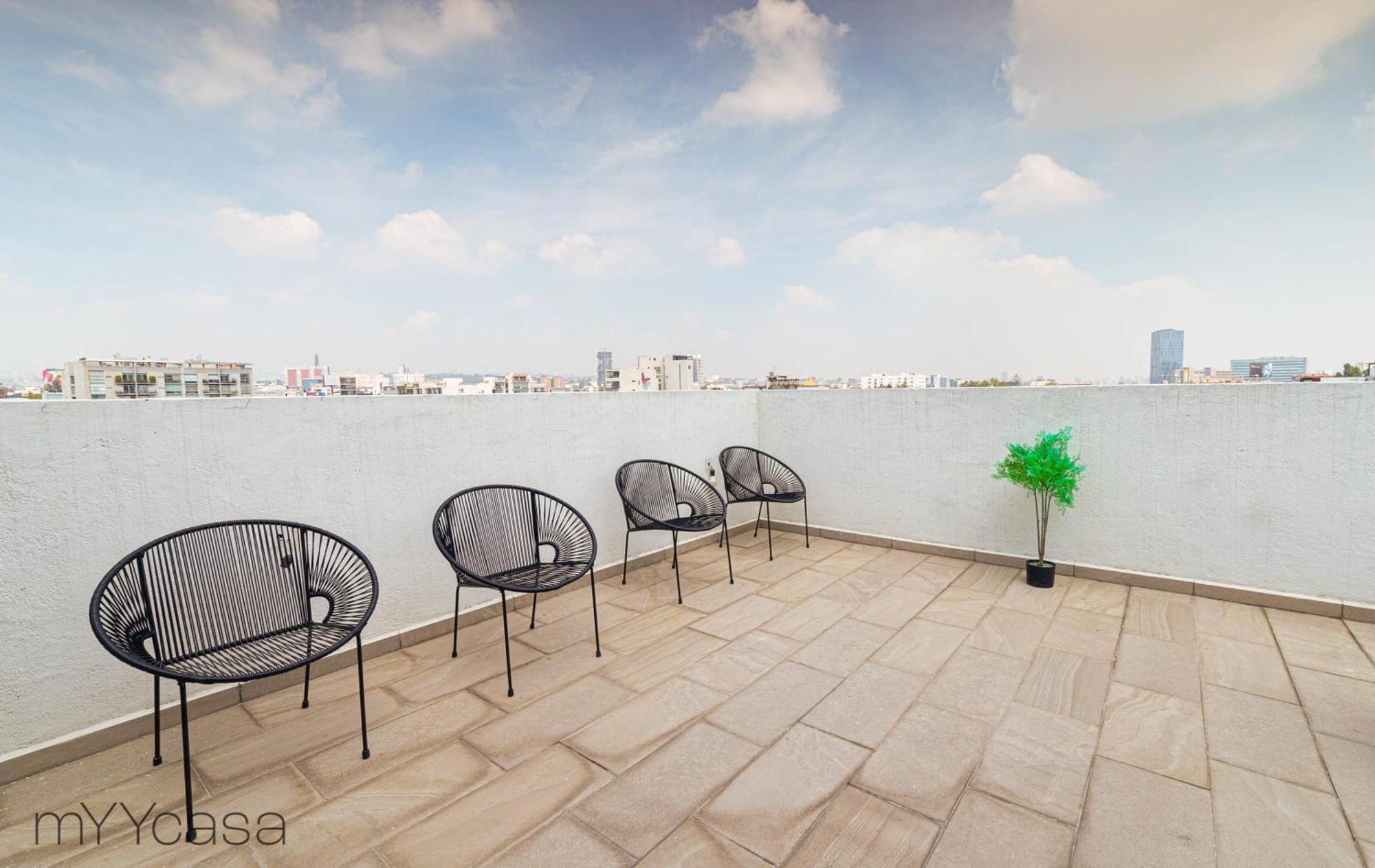 Wisconsin 68 Ph1 - Brand New Ph With Private Rooftop @ Wtc Appartement Mexico-stad Buitenkant foto